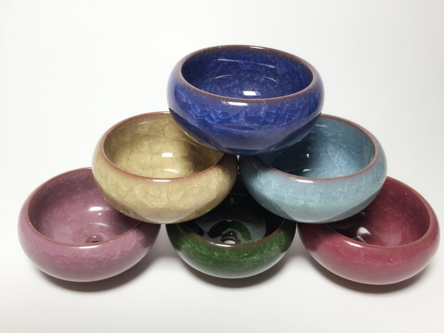 DIY Mini Ceramic 2 Inch Flower Pots Kit Bonsai Flower Pot Etsy