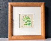 Original Signed Nami Horikawa Framed Watercolor