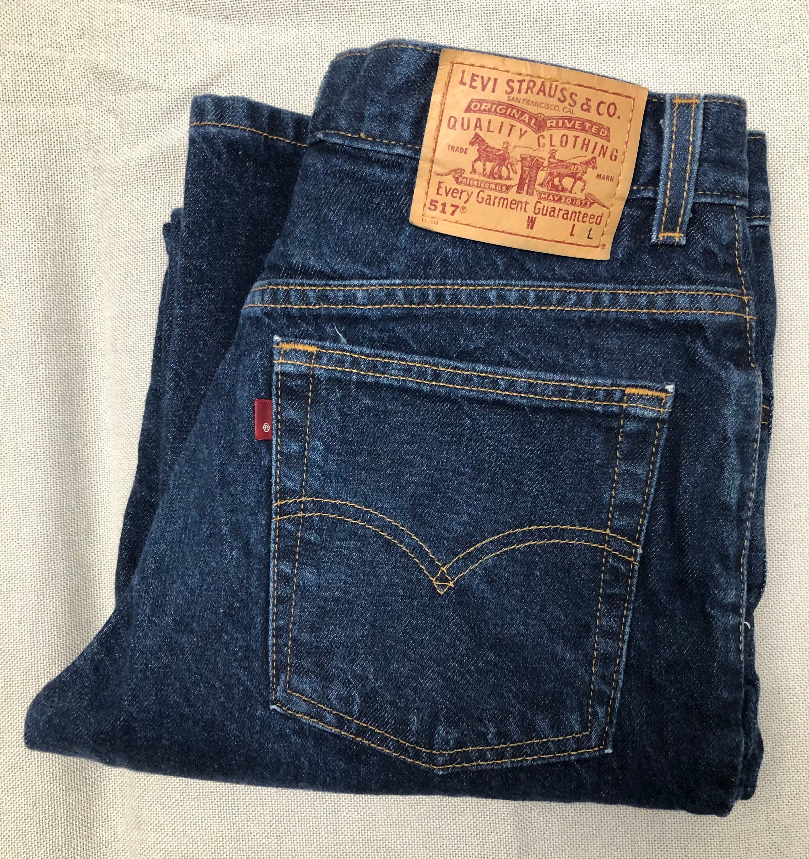 80s Levis 517 Jeans - Etsy