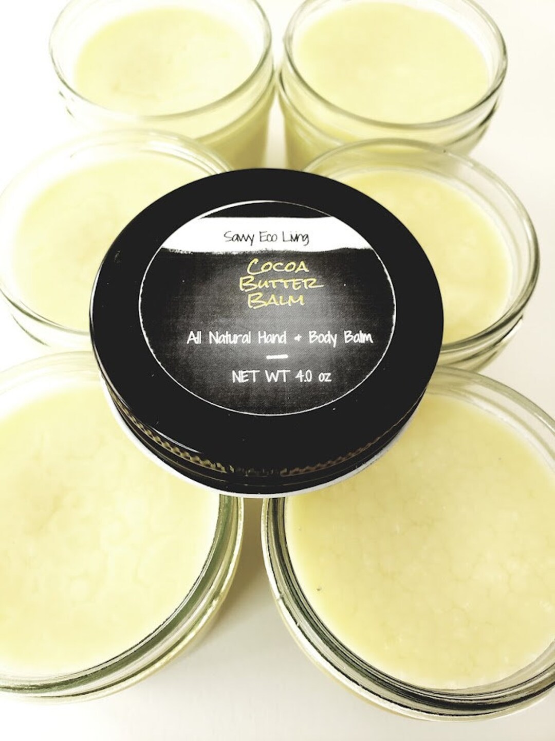 Organic Cocoa Butter Belly Blam 4 Oz Stretch Mark Blam Belly Etsy