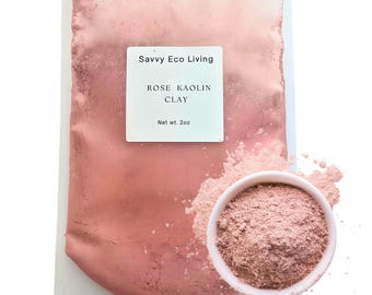 Rose Kaolin Clay  Facial Mask Powder 2 oz