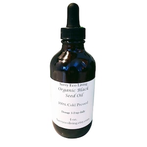 Organic Black Seed Oil: Cold-Pressed Turkish Cumin