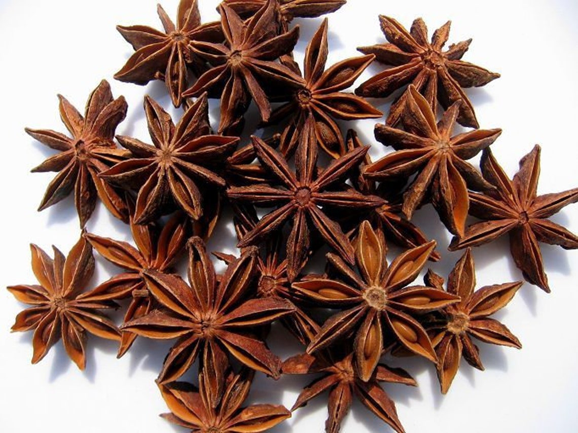 Star Anise Seeds Whole and Broken Pieces Great Quality 2oz . Etsy
