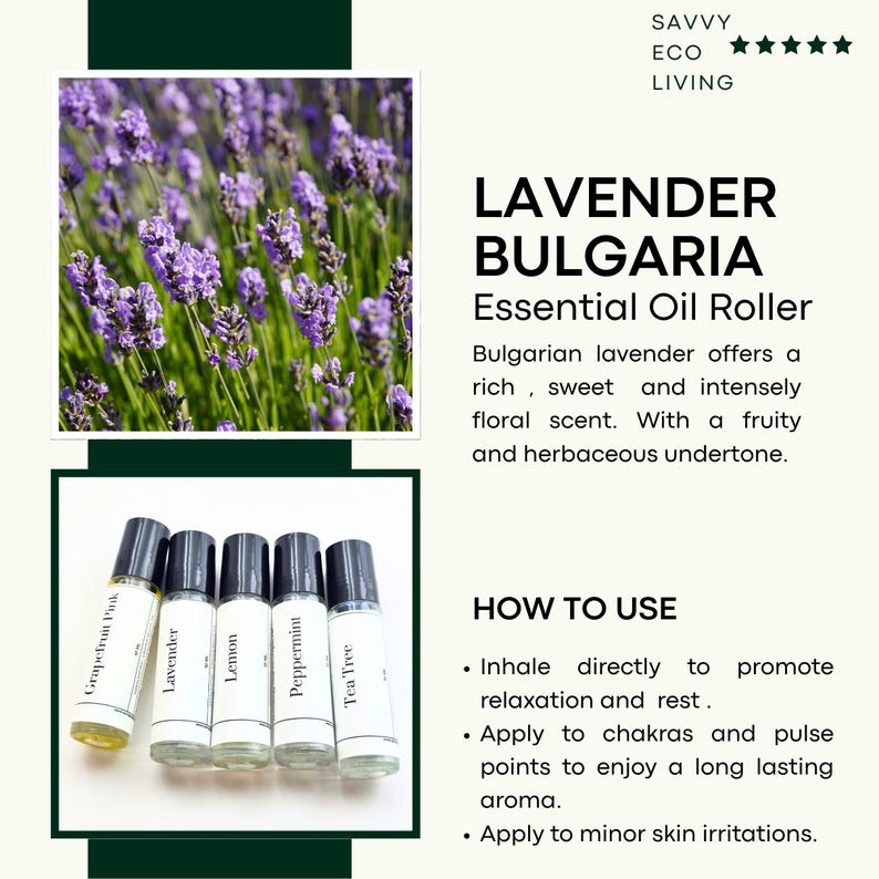 Headache Ease Aromatherapy: Essential Oil Roll-On, Nasal Inhaler, Balm Bild 11