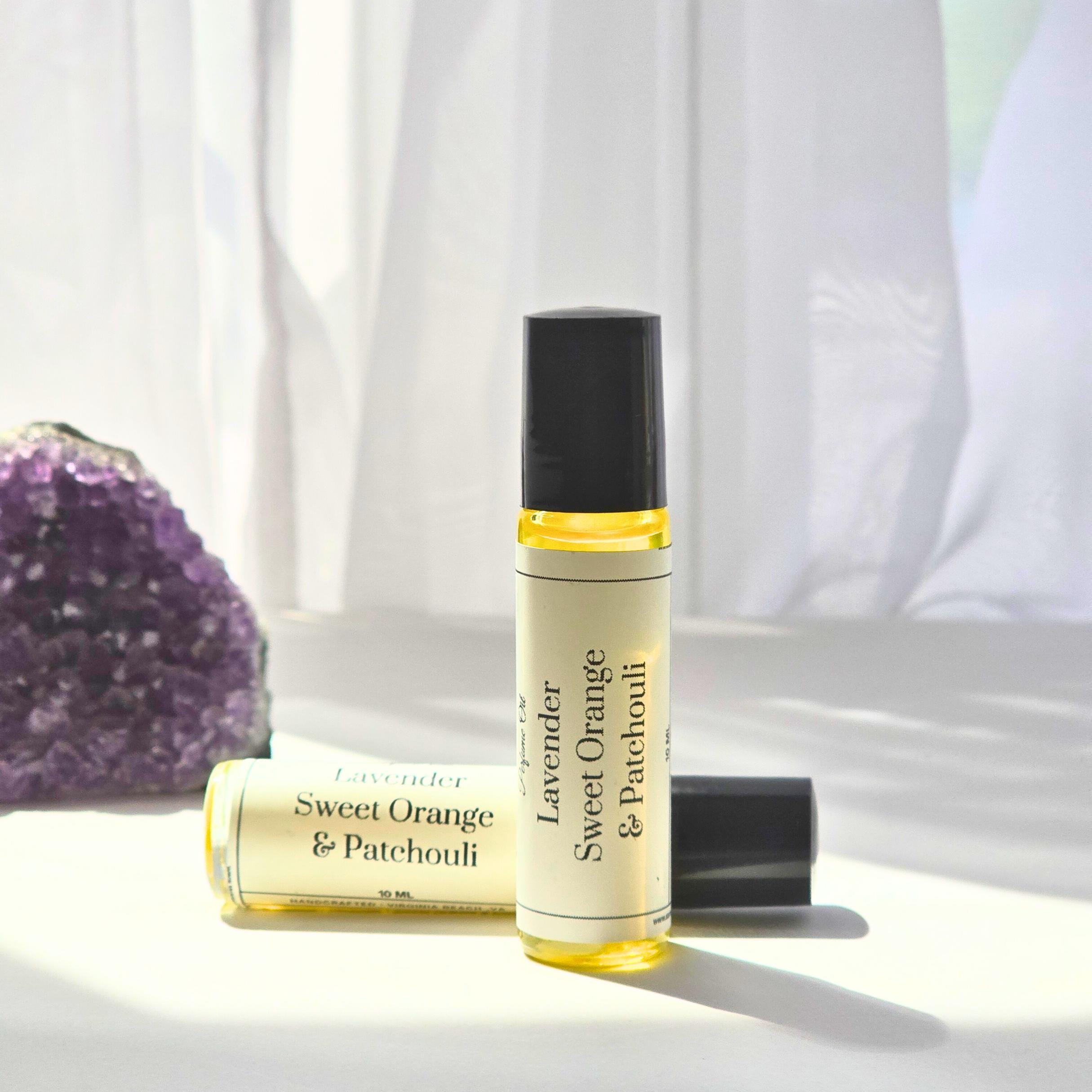 Lavender, Sweet Orange & Patchouli Perfume Oil: Natural Essential