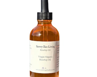 Rosehip Oil Virgin Organic : Cold Pressed Facial Skincare Oil