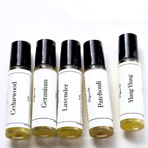Essential Oil Perfume Roller: Jojoba Blend, Aromatherapy Scents