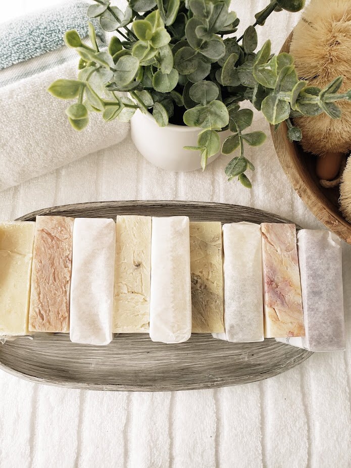 Eucalyptus Spearmint Handcrafted Soap Bar : Cold Pressed - Etsy