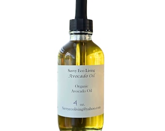 Organic Avocado Oil: Cold Pressed, Unrefined Hair & Body Oil