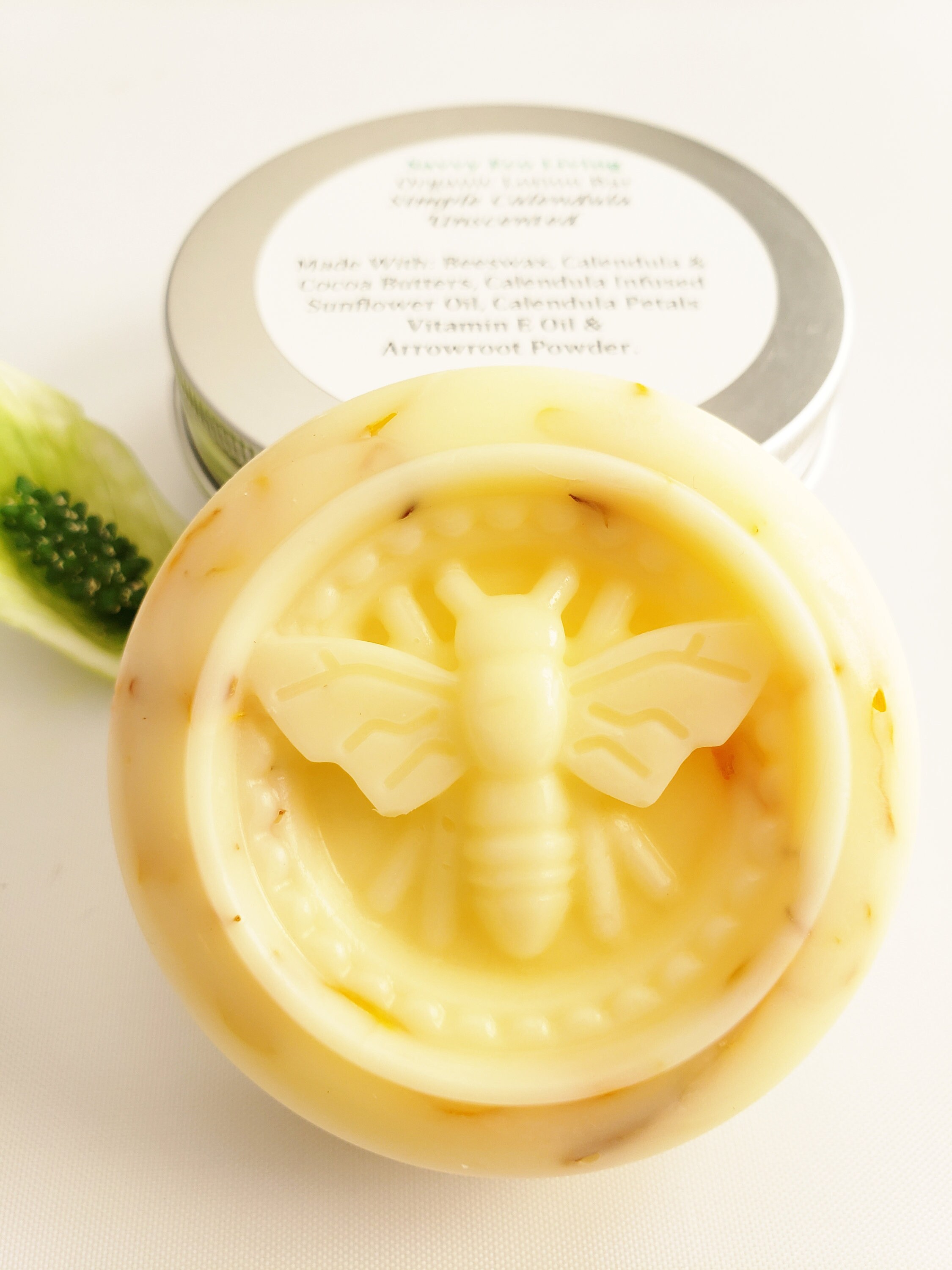 Organic Unscented Lotion Bar Natural Solid Beeswax Lotion Etsy