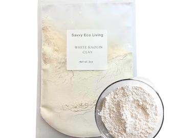 White Kaolin Clay Facial Mask Powder 2 oz