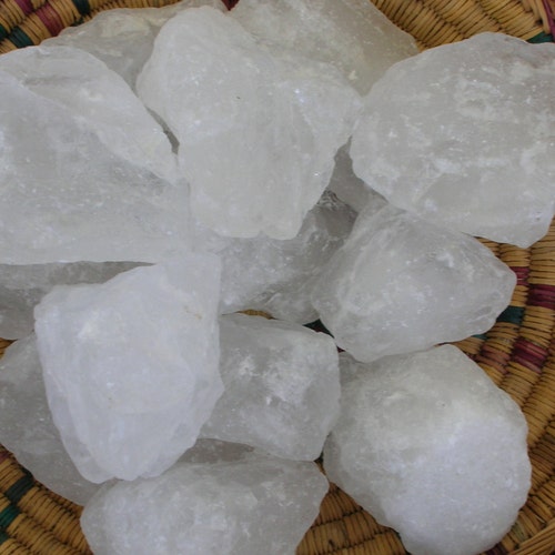 Alum Stone Crystals A Set of Alum Crystals Etsy