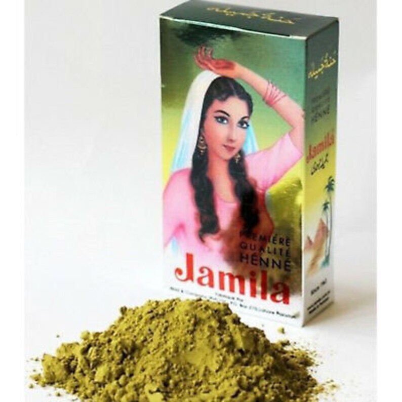 Jamila Henna Powder For Hair / Natural Pure Herbal Henna Etsy