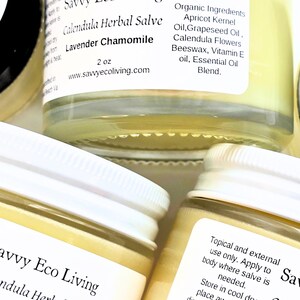 Organic Calendula Salve: Natural Skin Moisturizer image 6