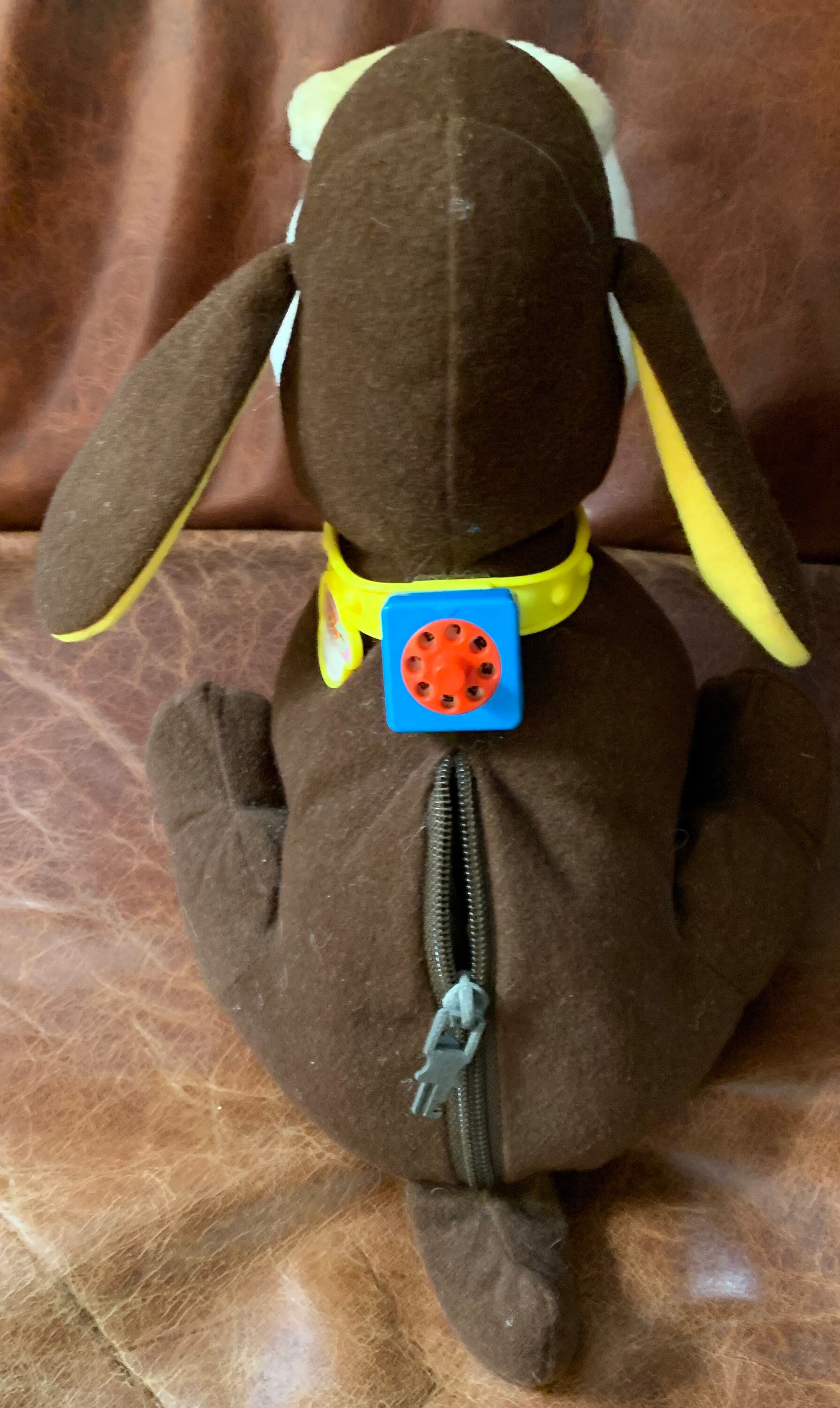 Guard Dog Vintage Plush Toy Move Him He Barks Vintage Etsy