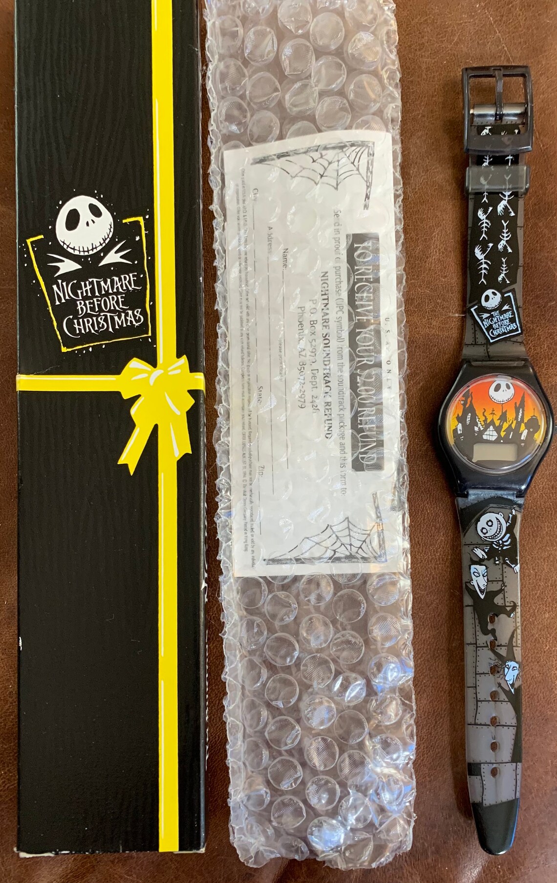 4 Tim Burtons Nightmare Before Christmas Watches Burger King Etsy