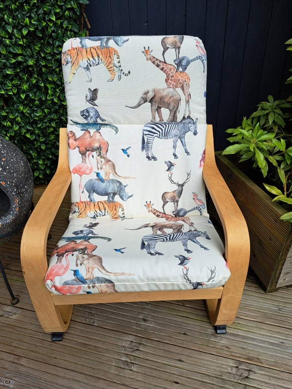 Ikea Poang Kids Chair Cover Slipcover Children s Chair Cushion Etsy