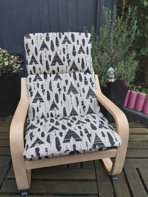 Ikea Poang Kids Chair Cover Etsy