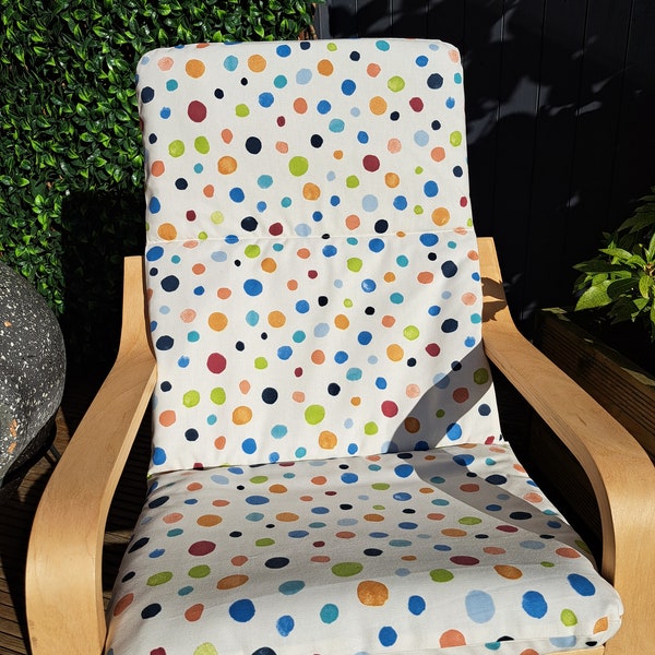 Ikea poang kids chair cover, slipcover, children's chair cushion