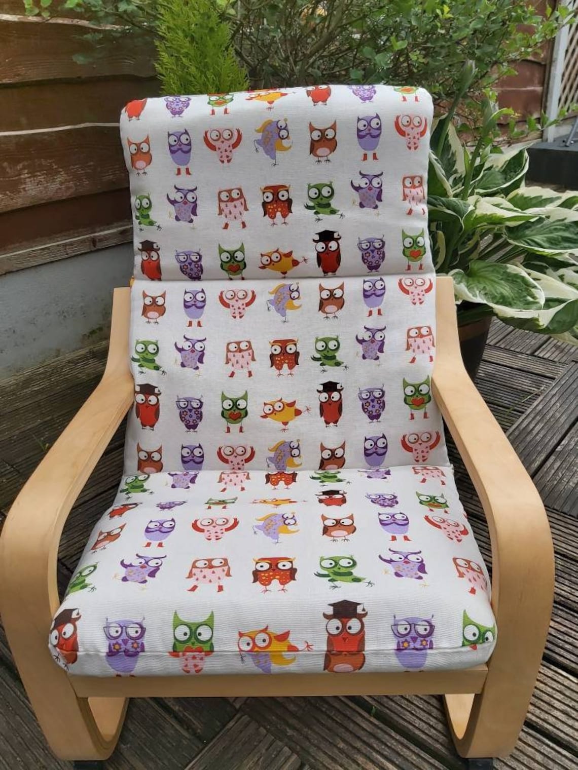 Ikea poang kids chair cover slipcover children's chair | Etsy