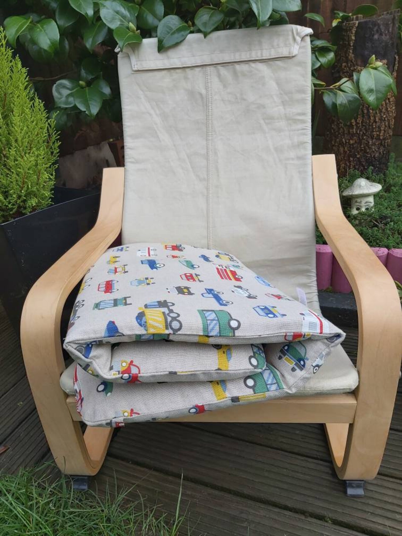 Ikea poang kids chair cover slipcover children's chair Etsy