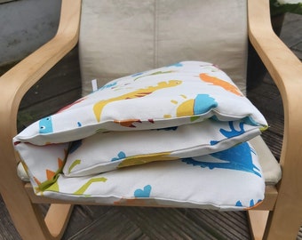 Ikea poang kids chair cover, slipcover, children's chair cushion