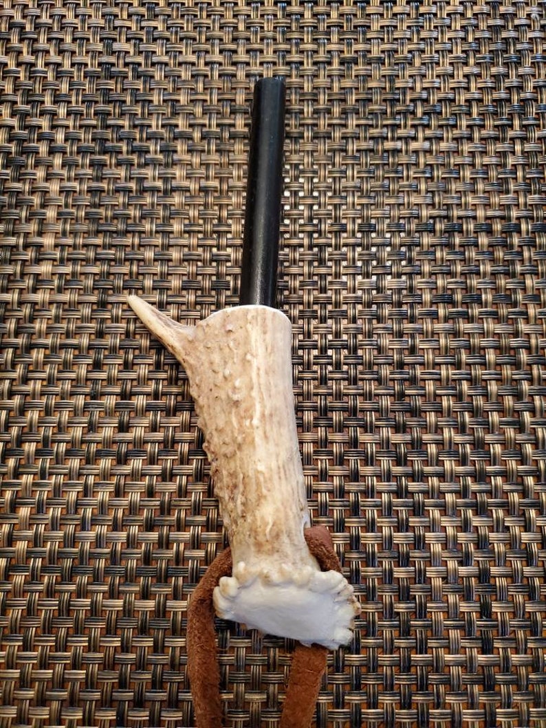 Ferro Rod with Deer Antler Handle 1 Etsy