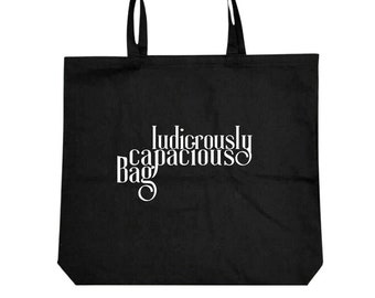 Ludicrously Capacious Bag Tote - Black