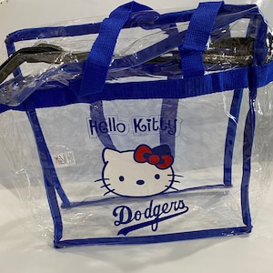 So excited to add this cute Hello Kitty Dodgers plush from Hello Kitty  Night to my collection!! ⚾🧢💙🩵 Matches with my Hello Kitty jersey! 💙🩵