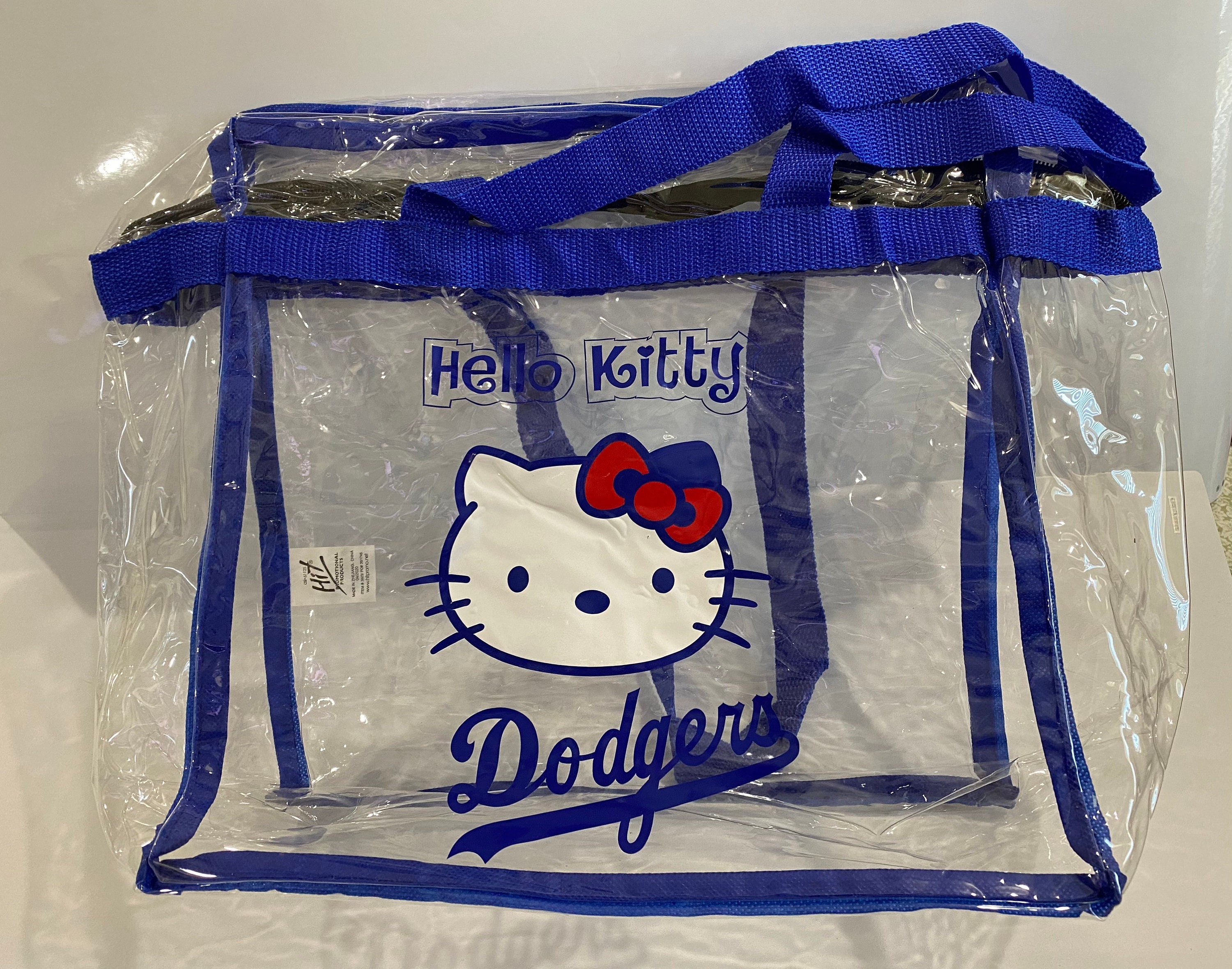Hello Kitty Dodgers Clear Stadium Bag Etsy