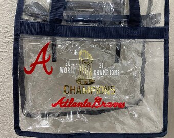 atlanta braves clear stadium bag