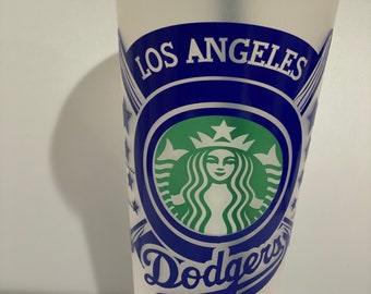 Dodgers Reusable Venti Starbucks Cup