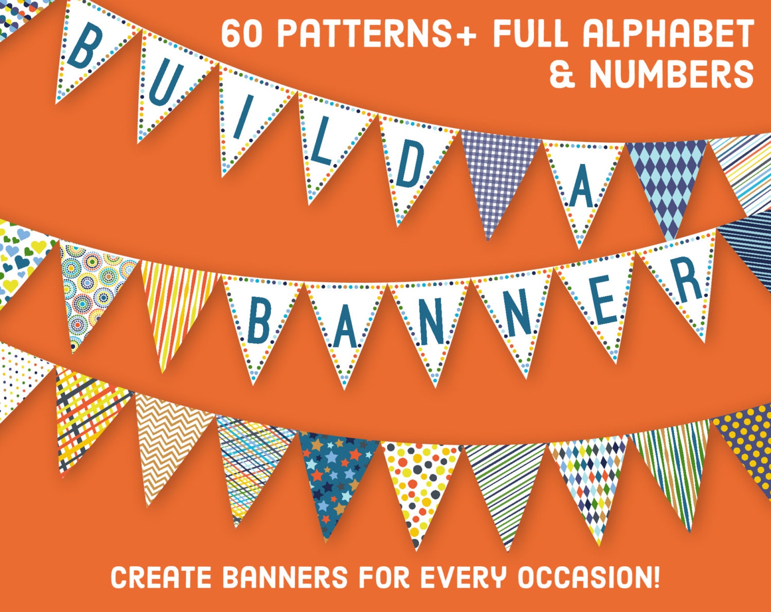 Instant Download Customizable Party Banner DIY Printable Etsy Canada