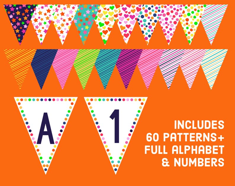 Instant Download Customizable Party Banner DIY Printable | Etsy