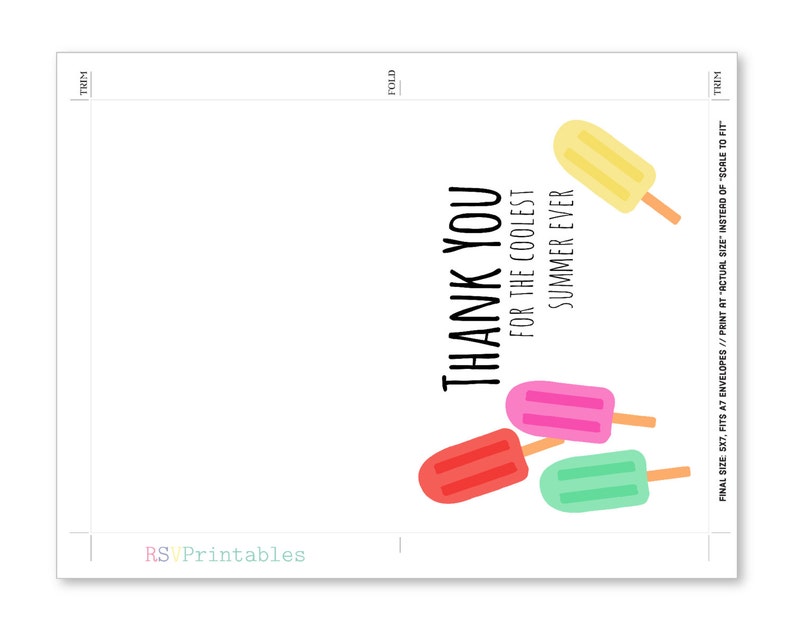 Digital Note Cards S1375 Sleepaway Sleepover Instant Download Summer 