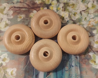 4 Wooden Wind Chime Replacement Clapper/Stricker