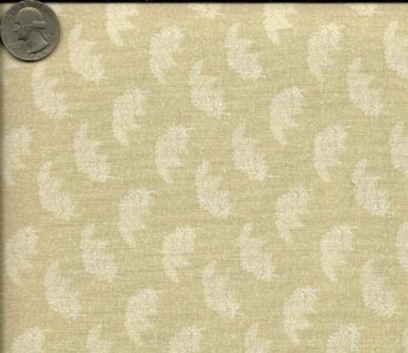 RJR Thimbleberries Quilting Cotton Tan 128976-12 Yard