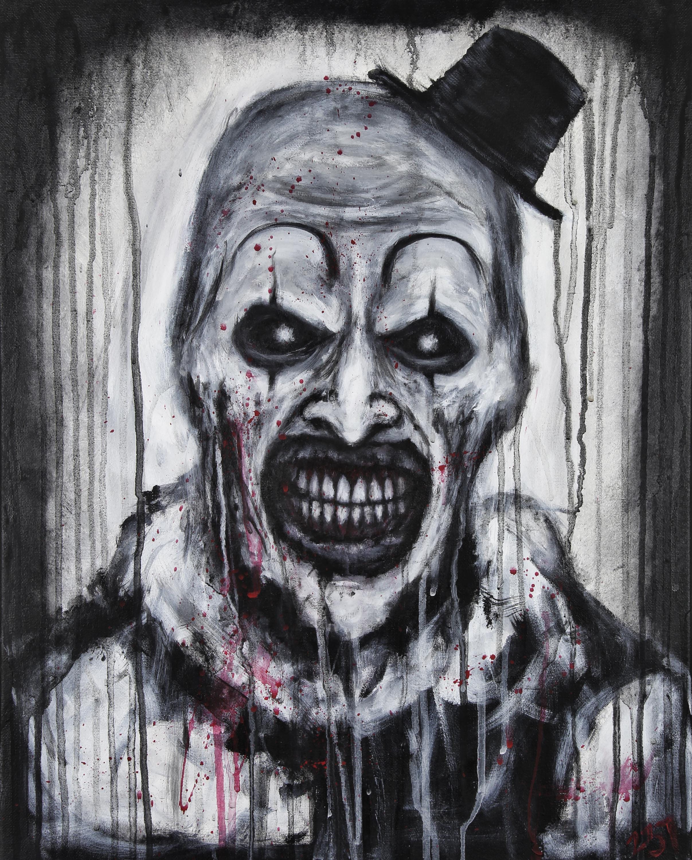 Terrifier-11x14 Print-horror-creepy-macabre-disturbing-dark-spooky