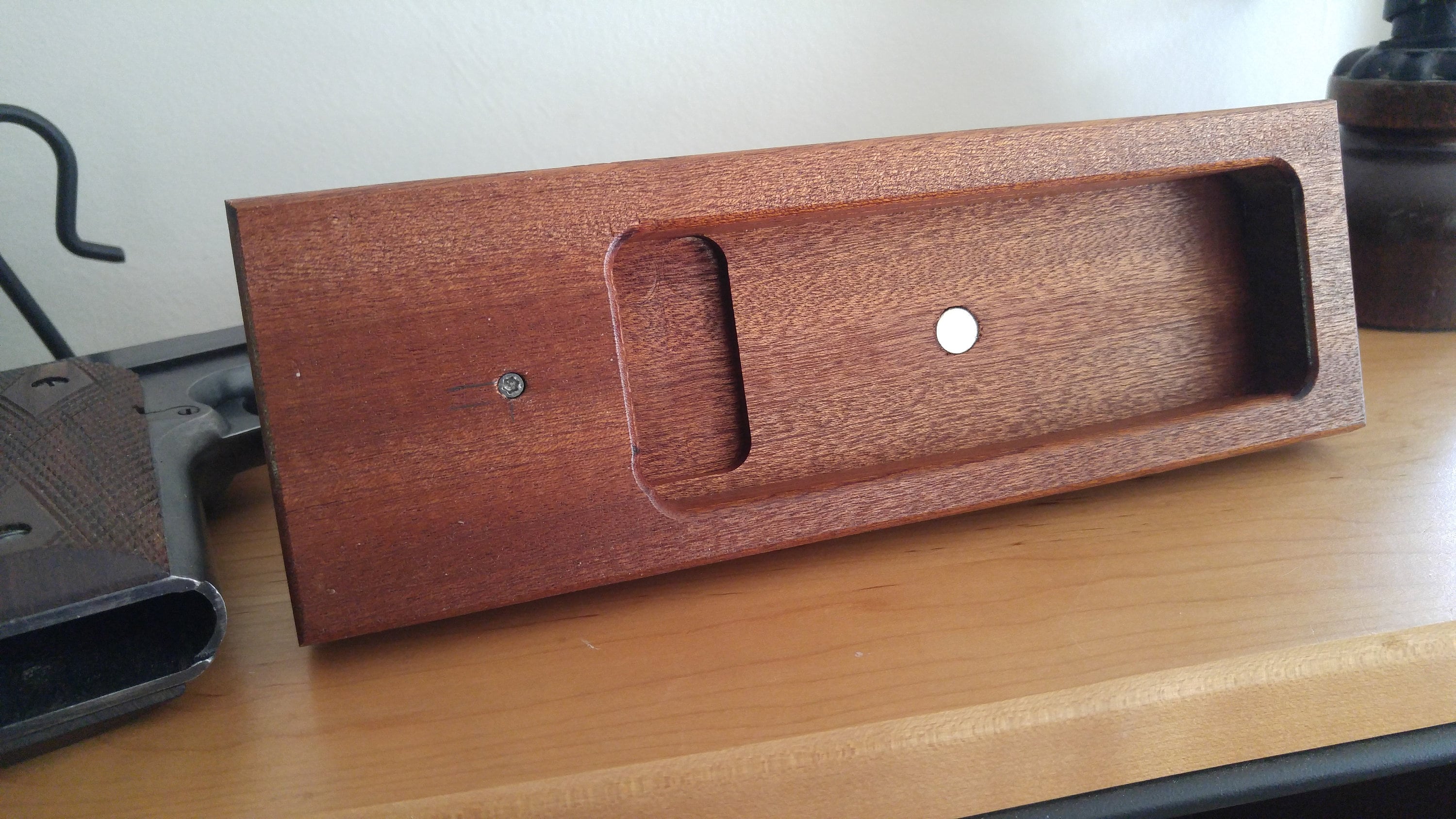 1911 Pistol Display Stand with Magazine Storage Compartment Etsy