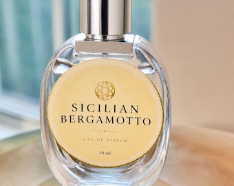 Sicilian Bergamotto Eau de Parfum | Fresh Clean Citrus Fragrance | Unisex | 30 mL