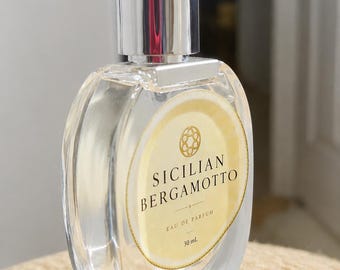 Sicilian Bergamotto Eau de Parfum | Fresh Clean Citrus Fragrance | Unisex | 30 mL
