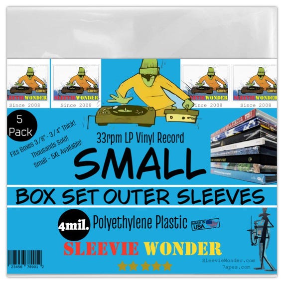 Small Box Set Sleeves 4mil No Flap (5)