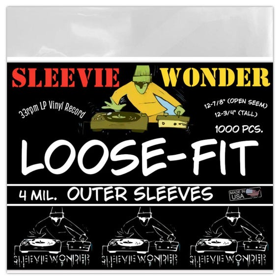4mil Loose Fit Outer Sleeves (1000)