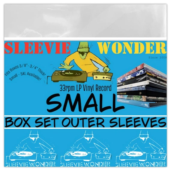 Small Box Set Sleeves 4mil No Flap (100)