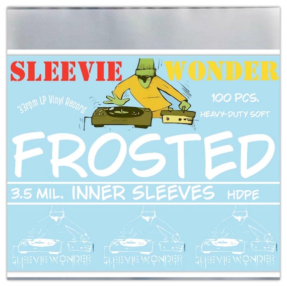 LP Frosted Inner Sleeves 3.5mil (100)