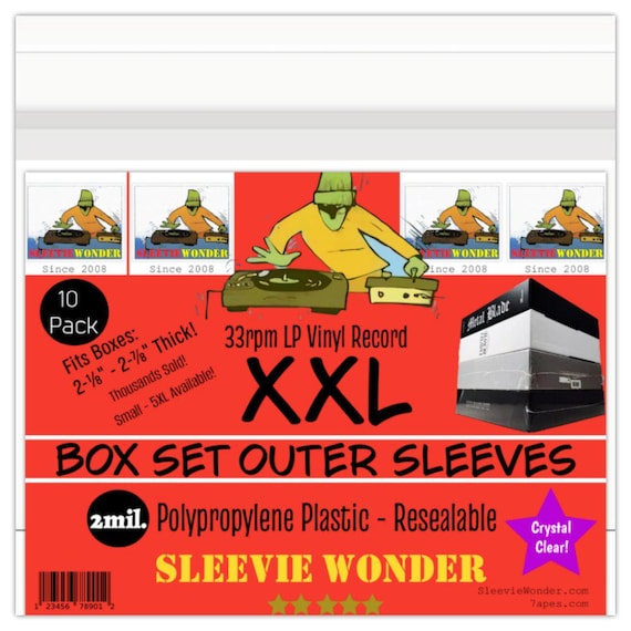 XXL Box Set Sleeves 2mil Seal Up (10)