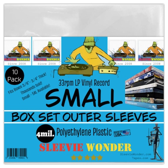 Small Box Set Sleeves 4mil No Flap (10)