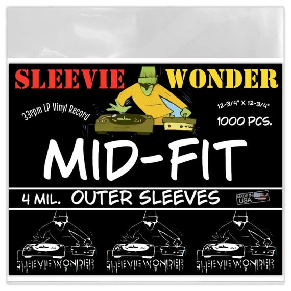 4mil Mid Fit Outer Sleeves (1000)