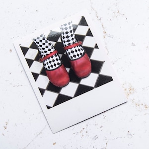 Carte postale Polaroid;  Alice au pays des merveilles