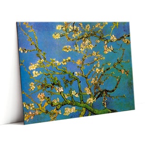 Blossoming Almond Tree - Vincent van Gogh - magnet 10x8cm / fine art